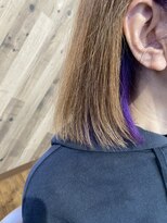 ルネッサンスヘアー ラファエロ(RAFFAELLO)&nbsp;イヤリングカラー　バイオレット