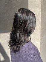 インフィニティー infinity HAIR SPACE BLOOM ホワイトグレーハイライト