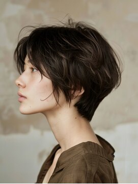 アルトリスト(Altruist Aging×HAIR&SPA) ☆イメチェンピンクベージュアンブレラカラー前髪クールショート