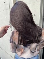 ディジョン 自由ヶ丘(Dijon)&nbsp;韓国顔まわりレイヤーカットグレージュオリーブベージュブラウン