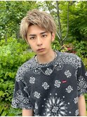 メンズショートニュアンスパーマスパイキー