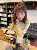 ワンカールミディアム×マロングレージュ▽福永