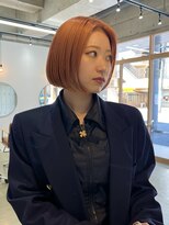 ウッド(uood)&nbsp;【uood】ボブとテラコッタカラー(オレンジ)