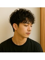 スープレックス ヘアーデザイン(SOUPREX HAIR DESIGN)&nbsp;ツーブロックニュアンスパーマ　20代 30代 40代 50代 60代学割