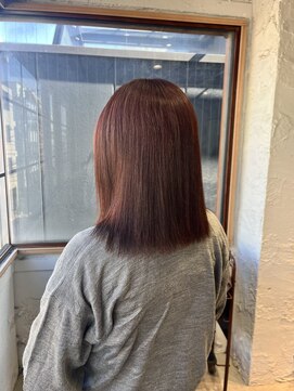 コフィー バイ メルト 吉祥寺(cofy by melt) 【石川絢佳】ブリーチなしピンクレッド/ピンクブラウン/暖色