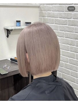 アボックス(abox) ピンクベージュ