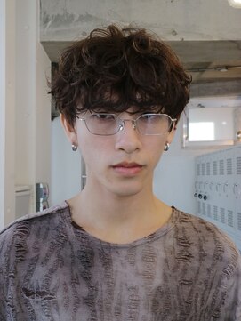 フィフス(fifth) 原宿波巻きパーマメンズパーマラウンドマッシュ2wayアップバング