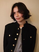 ランプ 代官山(the lamp)&nbsp;フレンチミニボブダークトーンココアブラウンボブレイヤー