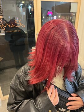 リングバイモアムー(Ring by Moremuu) <Hazuki>    チェリーレッド