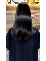 キース ヘアアンドメイク 恵比寿(kith. hair&make)&nbsp;韓国ヘア韓国巻き暗めグレージュブリーチなし透明感レイヤーヘア