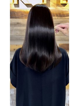 キース ヘアアンドメイク 恵比寿(kith. hair&make) 韓国ヘア韓国巻き暗めグレージュブリーチなし透明感レイヤーヘア