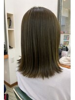 ラグゼ ヘア カミヤ luxe hair CAMIYA 掛川店&nbsp;オリーブベージュ