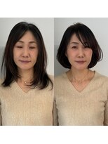 メロウ(me'lou)&nbsp;《me’lou》大人×ボブ20代30代40代50代