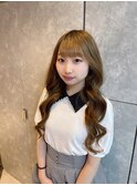 #ガルボ#ハイトーン#エクステ#ブリーチ#プルエクステ#ロング