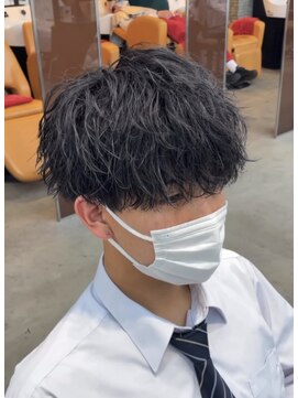 リップス 立川(LIPPS) ツーブロック 刈り上げ 無造作 マッシュ ツイスパ