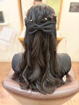 フリージア(freesia) ハーフアップ/髪質改善トリートメント/ヘアアレンジ/ヘアセット