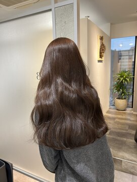 オーク(O.a.K) ブリーチなしチョコレートベージュカラー