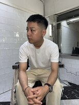メリケンバーバーショップ フクオカ(MERICAN BARBERSHOP FUK)&nbsp;クロップスタイル