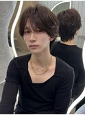 ◆ センターパート大宮メンズ縮毛矯正ダウンパーマ