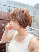 乾かすだけでおしゃれ、大人ショート