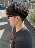 リバースセンターパート/ニュアンスパーマ/ダウンバング/錦糸町