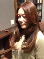 カーザ(CASA) センターパートの柔らかカール