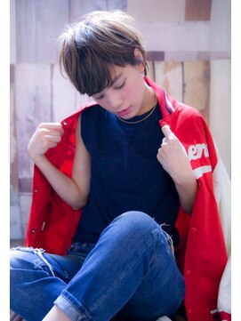 ロジッタ(ROJITHA) 【ROJITHA】マッシュショート×ハニーブラウン