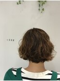 ボブでパーマ