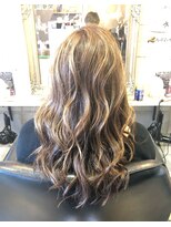エイチヘア(h hair)&nbsp;【hhair四条大宮】ハイライトベージュ