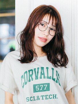 テラス 銀座(terrace) 透け感柔らかベージュ×波waveリラクシーヘア