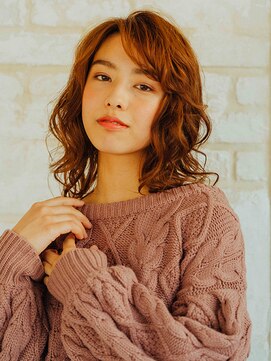 アカサ(A.casa) 大人ウェーブ　スタイル【倉敷】【西阿知】【岡山】