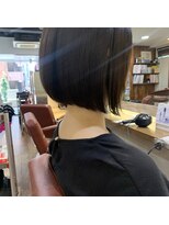 ヘアーアンドメイク シーク 八王子(HAIR&MAKE SeeK) ボブ 前下がりボブ