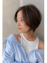 ブエナビスタ(BUENA VISTA)&nbsp;30代40代大人可愛い前下がりショートボブ/前髪/イルミナカラー