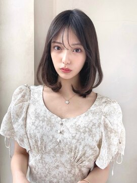 ミラリー トウキョウ(Mirareee Tokyo) 20代30代40代◎エギョモリ２wayバング小顔矯正立体カット