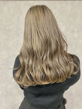 サニー 西中島店(sunny.) ミルクティーグレージュカラー