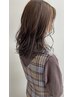 【1番人気】人気&お得☆カット+カラー+ナチュラルトリートメント　￥13750→