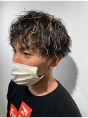 メンズパーマ_アイブロウワックス脱毛