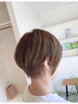 ヘアースペースなちゅれ(Nature) 明るめグレージュ大人ショート