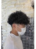 afinar 刈り上げスパイラルパーマ