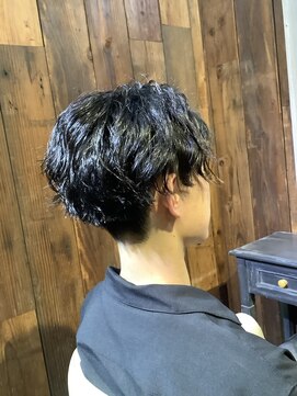 美容室 フィックス ツイスト × スパイラル (ツイスト弱め)