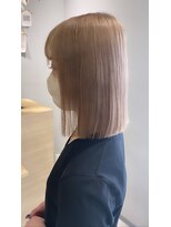 アヴァンス 京橋店(AVANCE)&nbsp;ぷつっとボブ×ミルクティーベージュ