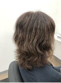パーマを活かして