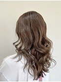 グレージュハイライト