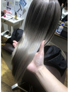 アーチ ブランチ 岡山北長瀬店(ARCH) シルバーグレージュ/髪質改善トリートメント