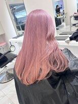 ランテルディ 渋谷(LANTERDIT)&nbsp;【LANTELDIT】淡いピンクラベンダー☆ケアブリーチ使用☆