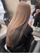 リア 大阪梅田(Ria)&nbsp;アンブレラカラー×ミルクティーベージュ