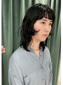 【南船場/hen】マッシュウルフ　ウルフパーマ