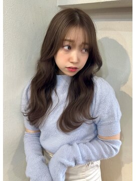 レイラバイアフロート 吉祥寺(Lila by afloat) くびレイヤーエモージュ黒髪ベージュ 20代30代40代