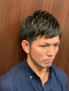 プレミアムバーバー 銀座店(PREMIUM BARBER produce by HIRO GINZA) ツーブロ刈り上げ