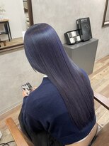 ウタリ(utari)&nbsp;透明感バイオレットカラー【難波 桜川/ケアブリーチ】